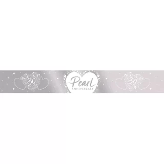 Creative Party - Pearl Anniversary Foil Banner - J083