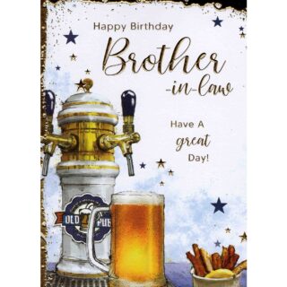 Birthday - Brother-in-Law - Code 75 - 6pk - TGC75-2187