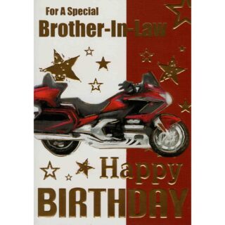 Birthday - Brother-in-Law - Code 50 - 12pk - 2 Designs - SL50053B/02