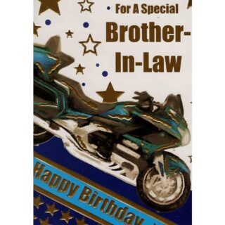 Birthday - Brother-in-Law - Code 50 - 12pk - 2 Designs - SL50053B/02