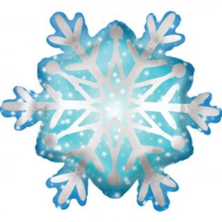Anagram - Snowflake Satin Shape - SuperShape - 3830101