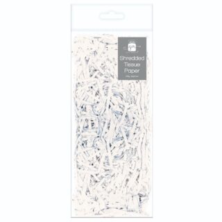 Design Group - White shredded Tissue Paper - 20g - STWH