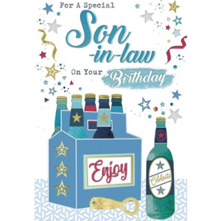 Birthday - Son-in-Law - Code 50 - 6pk - AA073