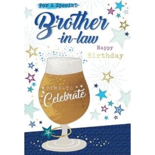 Birthday - Brother-in-Law - Code 50 -6pk - AA075
