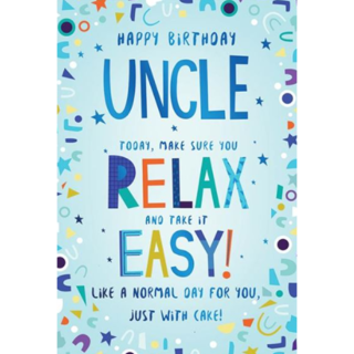 Birthday - Uncle - Code 50 - 6pk - CLY040