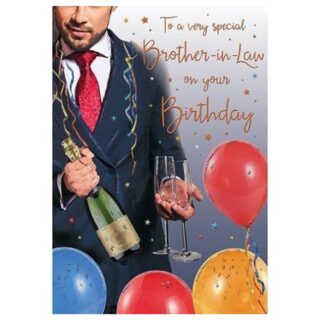 Birthday - Brother-in-Law - Code 75 - 6pk - C80434