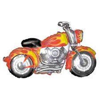 Flexmetal Harley Davidson Orange Motorcycle Mini - 13762