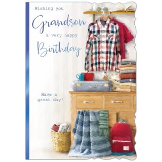 Birthday - Grandson - Code 75 - 6pk - OTB17343