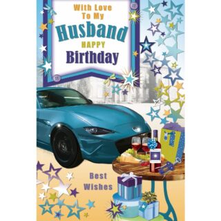 Reflections - Birthday - Husband - Code 75 - 6pk - SR7502A