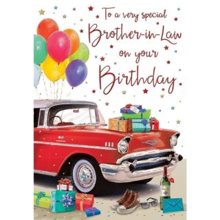 Birthday - Brother-in-Law - Code 75 - 6pk - C80062