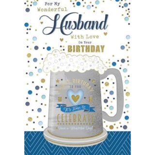 Birthday - Husband - Code 50 - 6pk - AA059