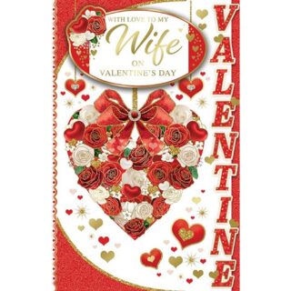 Sensations - Wife Valentines - Code 125 - 6pk - XYV12503D/04