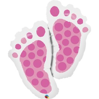 Qualatex - Baby Feet Pink - 35