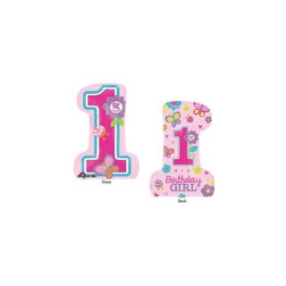 Anagram - 28 Inch Pink 1st Birthday - 29808