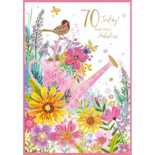 70th Birthday - TRAD FEMALE C50 - 3098170TH - Isabel's Garden
