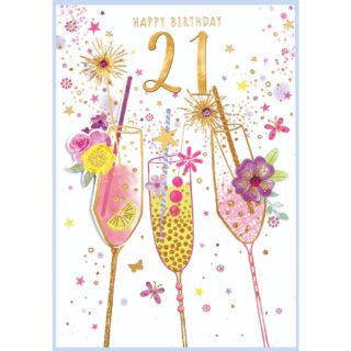 21st Birthday - MILESTONE FEM C50 - 3098721ST - Isabel's Garden