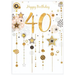 40th Birthday - MILESTONE MALE C50 - 3098840TH - Isabel's Garden