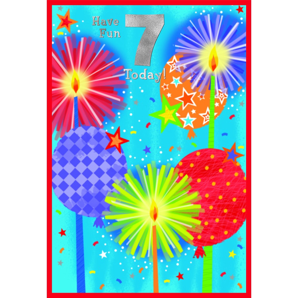 7th Birthday - JUVENILE BOY C50 - 310697TH - Simon Elvin*