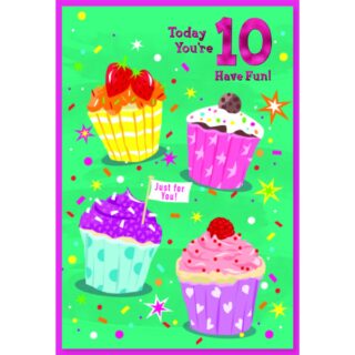 10th Birthday - JUVENILE GIRL C50 - 3107610TH - Simon Elvin