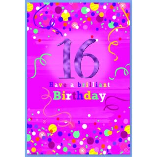 16th Birthday - JUVENILE GIRL C50 - 3107716TH - Simon Elvin