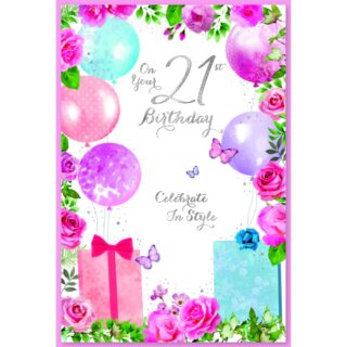 21st Birthday - CONTEMP FEM C75 - 3111221ST - Simon Elvin