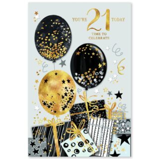 21st Birthday - CONTEMP MALE C75 - 3111821ST - Simon Elvin