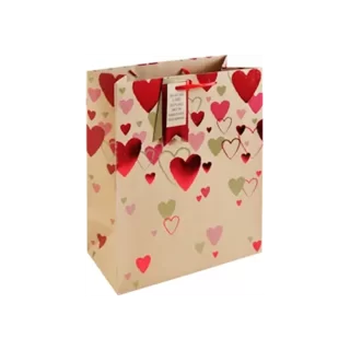 Falling Hearts Large Gift Bag - 32034-2C