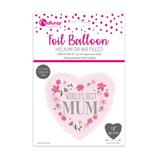 MOTHERS DAY HEART FOIL BALLOON - 33586-MBC