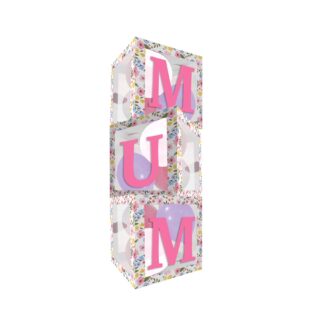FLORAL MUM BALLOON BOXES - 33832-MBC