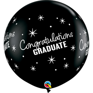 Qualatex - Congratulations Graduate Sparkles - 3ft - 2ct - 36394