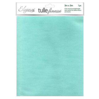 Eleganza Tulle Finesse – 3m x 3m -1pc bag – Turquoise - 643963