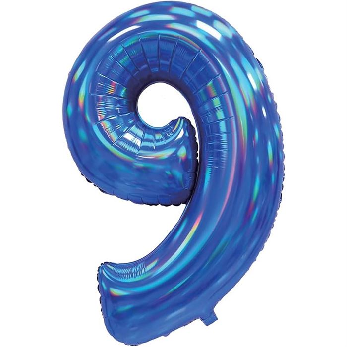 '"Sensations - 30'''' Iridescent Blue Number 9 - BLRF-NBBU30/9"'