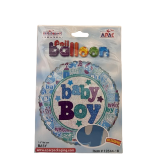 Apac - Baby Boy Holographic Foil - 18