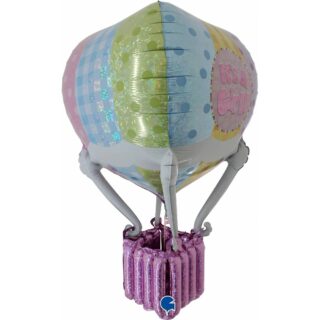 Grabo - Hot Air Balloon Patch Work Baby Girl - 3D/ 4D - 74056H