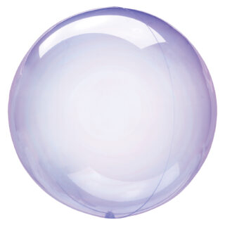 Anagram Crystal Clearz Purple Packaged Balloons 18