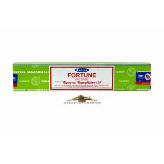 12 Packs of Fortune Incense Sticks by Satya - INC112H