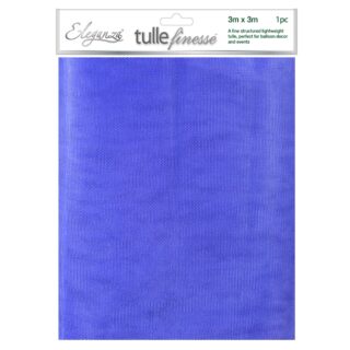 Eleganza Tulle Finesse - 3m x 3m -1pc bag - Navy Blue - 643987