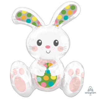 Sitting Easter Bunny Multiballoon  - 15
