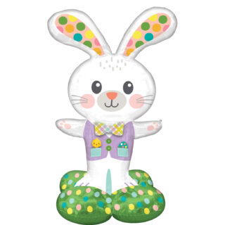 Anagram Spotted Easter Bunny AirLoonz Foil Balloons 29
