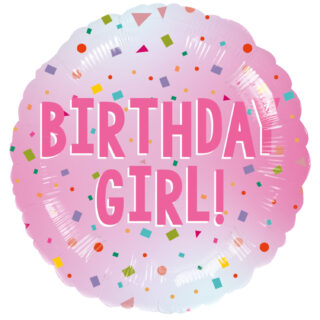 Anagram Birthday Girl Standard Foil Balloons S40 - 9913842