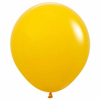 Sempertex - Fashion Colour Solid Honey Yellow  Latex Balloons -18