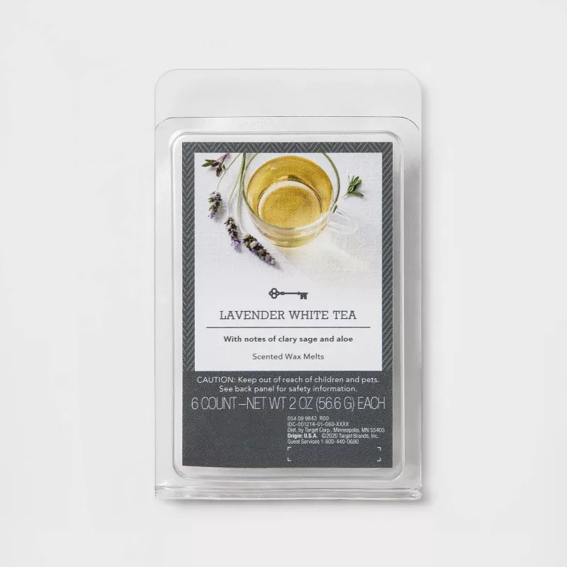 132093 LAVENDER WHT TEA MELT