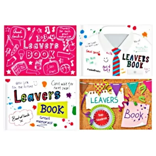 100 Page leavers book 4 Designs