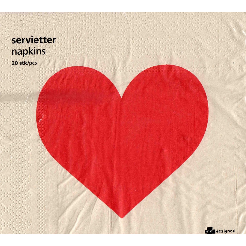Heart Napkin - 3025711