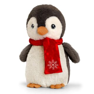 25CM KEELECO PENGUIN WITH SCARF - SX8159