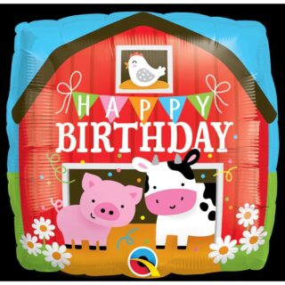 Qualatex - Happy Birthday Farm Barn - 18