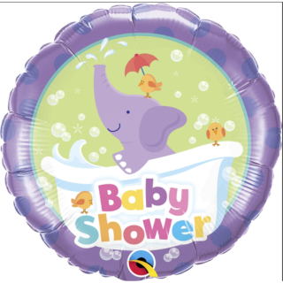 Qualatex - Baby Shower Elephant  - 18