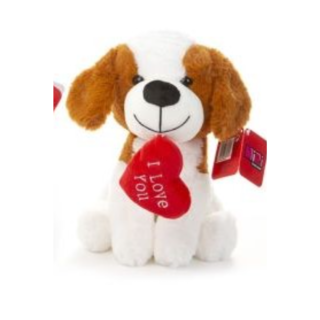 Valentine's Puppy Plush-R01-1665