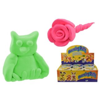 NEON COLOUR BOUNCING PUTTY IN DISPLAY BOX - TY4177