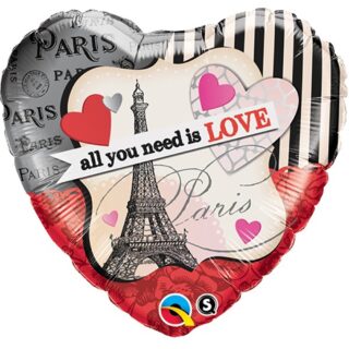 Qualatex - All You Need Is Love Heart - 18